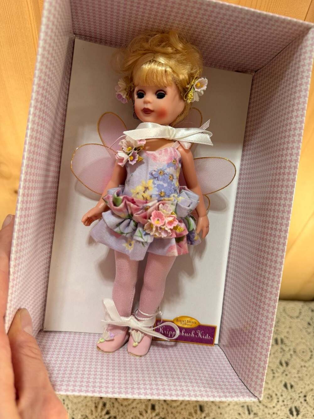 Vintage Collectible Kripplebush Kids Lilac Fairy Doll by Robert Tonner